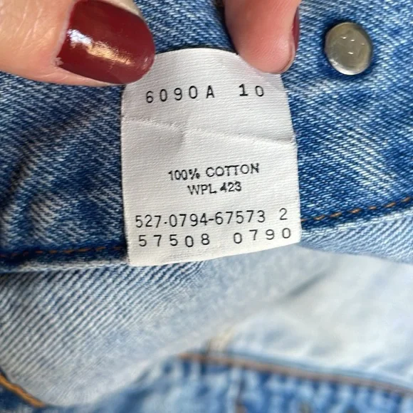 Vintage 90s Orange Tab Levi’s Denim Jacket - Picture 4 of 11